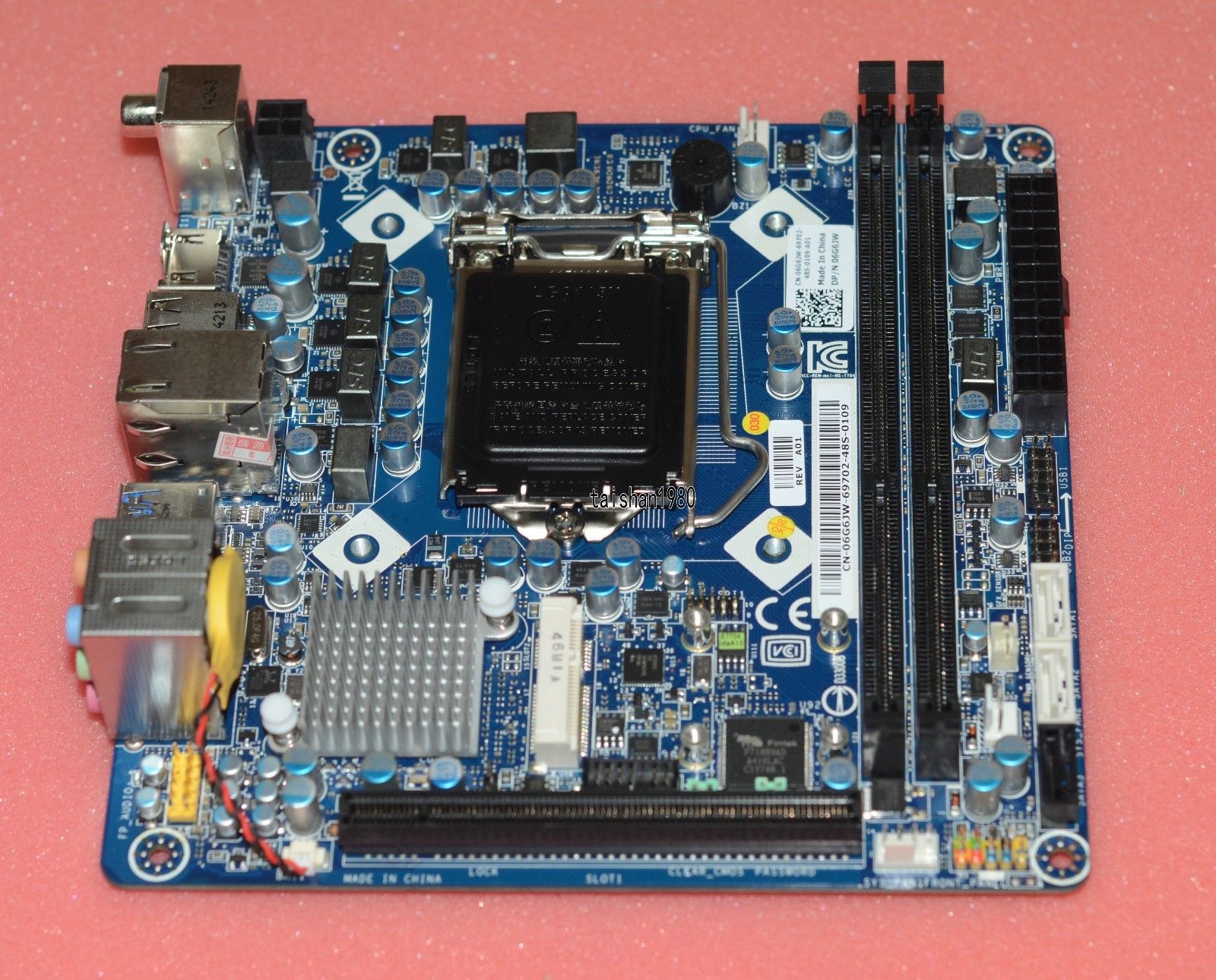 Dell Alienware X51 V2 Mini-ITX Intel Desktop Motherboard s1155 6